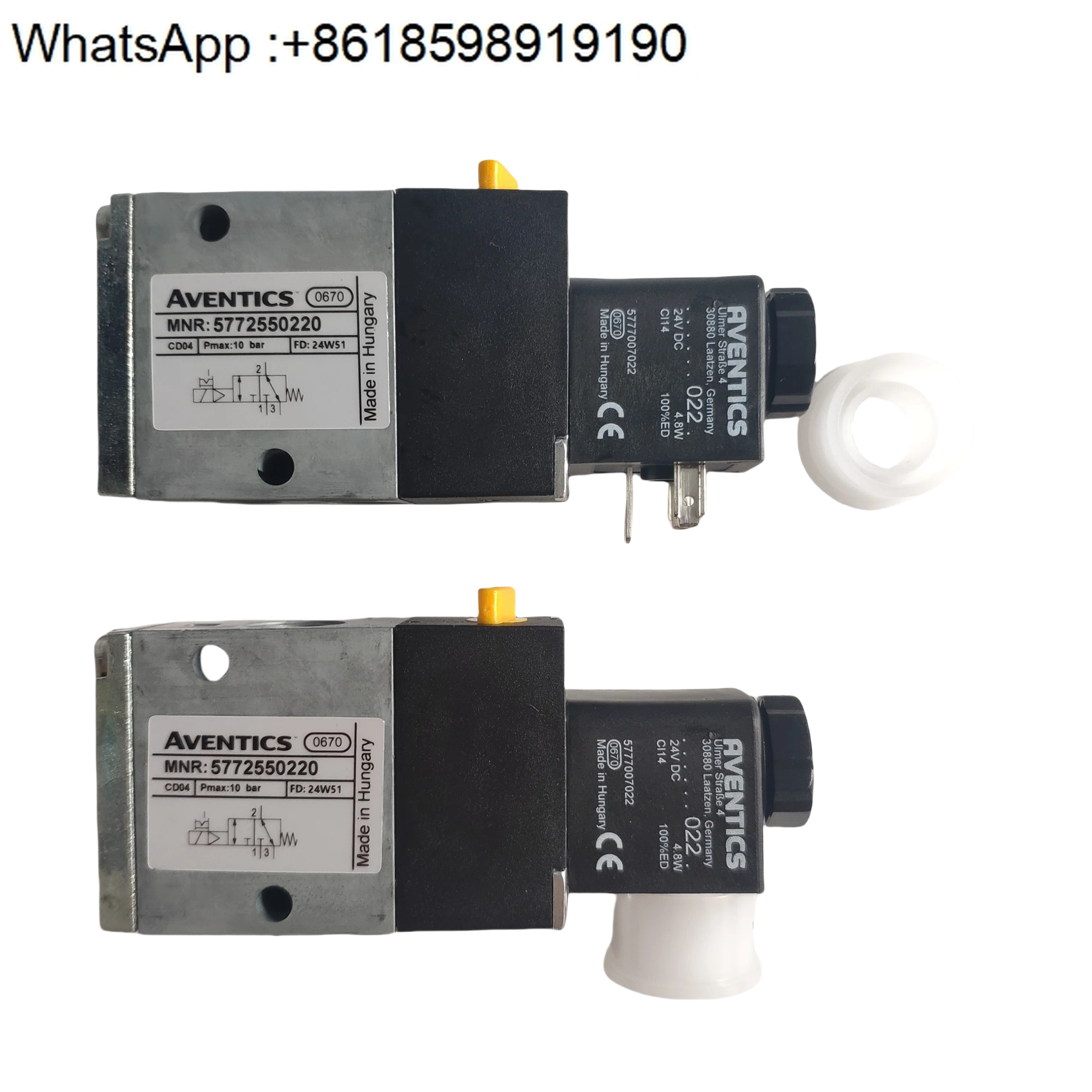 Anwochi CD04 solenoid valve 5772550220, 5777420220, 5710300100