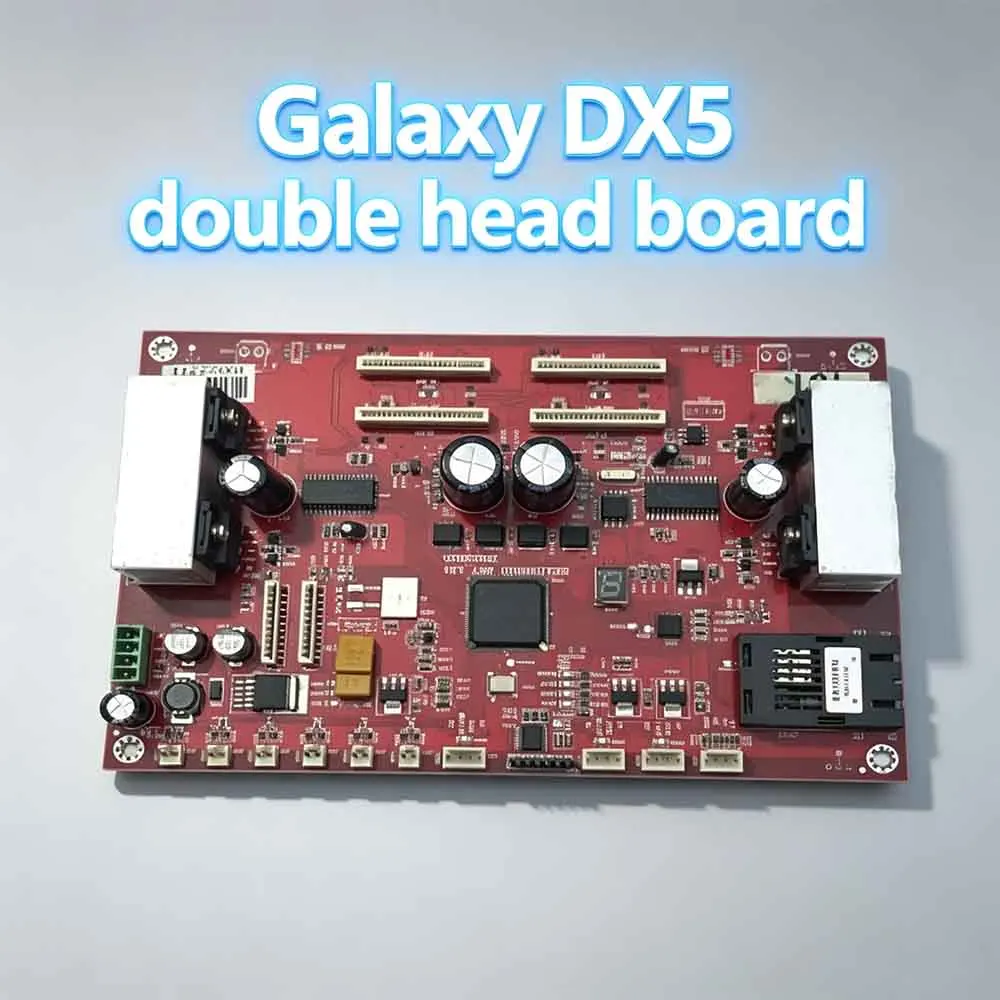 Galaxy printer board for Galaxy DX5 double head board carriage board main board for solvent printer rev 1.34 1.73-WS