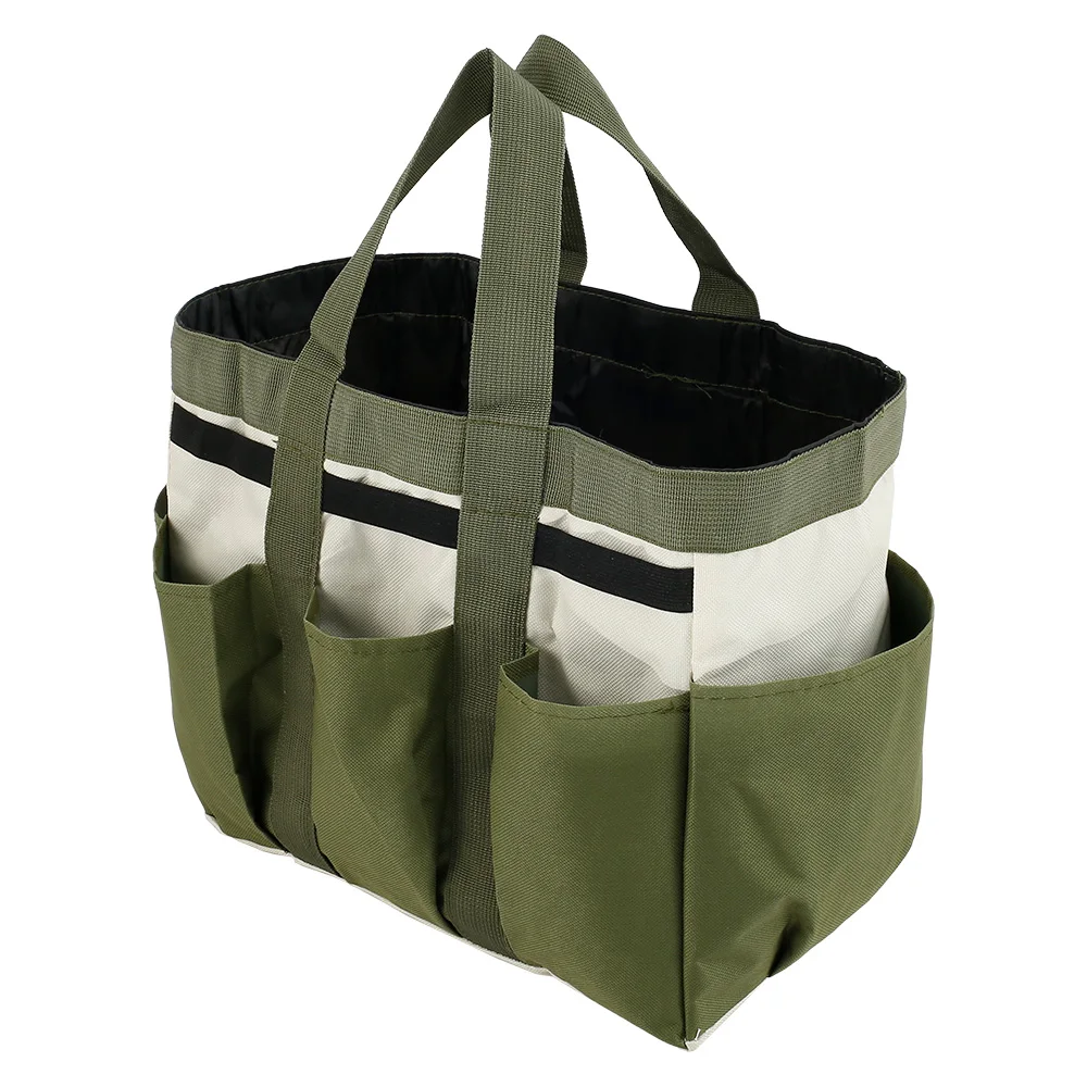 

2/1pcs Garden Tool Bag, Garden Tote Bag With 8 Pockets, Canvas Garden Tool Storage Bags Large Organizer Bag for Garden Tool Kit