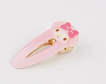 مشبك شعر على شكل منقار البط الكرتوني اللطيف للفتيات مع أغطية رأس بمشبك جانبي