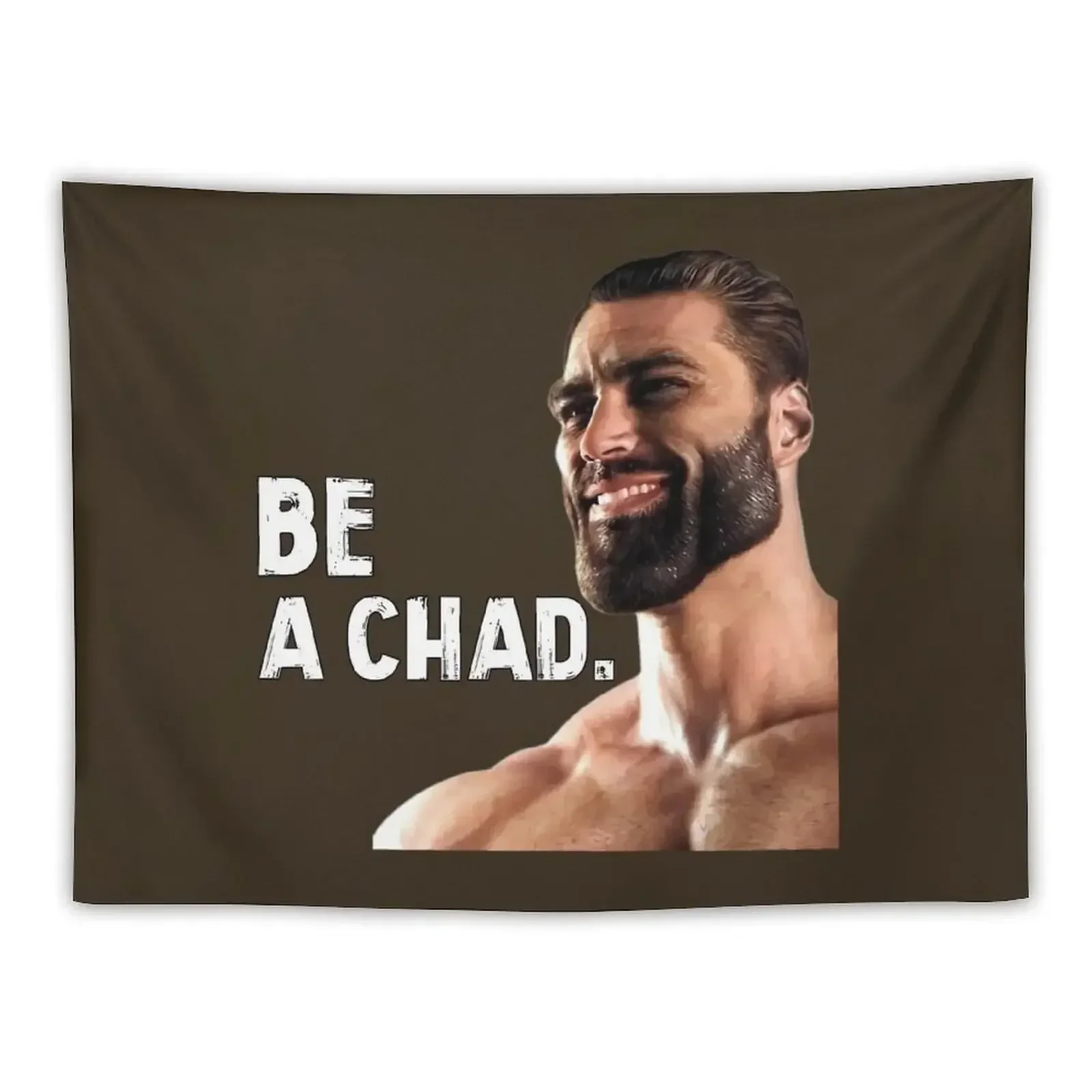 GigaChad Tri-blend Tapestry Decorations For Room Decorations For Your Bedroom Tapestry