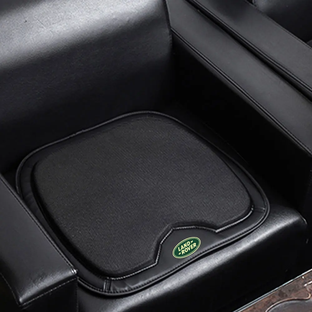 Car Front Seat Pad Leather Breathable Comfort Cushion For Land Rover Evoque Sport Range Rover OVERFINCH Freelander Discovery SVR