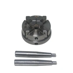 3Jaws 4 Jaws Wood Lathe Chuck 50/65/80/90/125mm Manual Chuck Self-centering DIY Metal Wood Lathe Tools