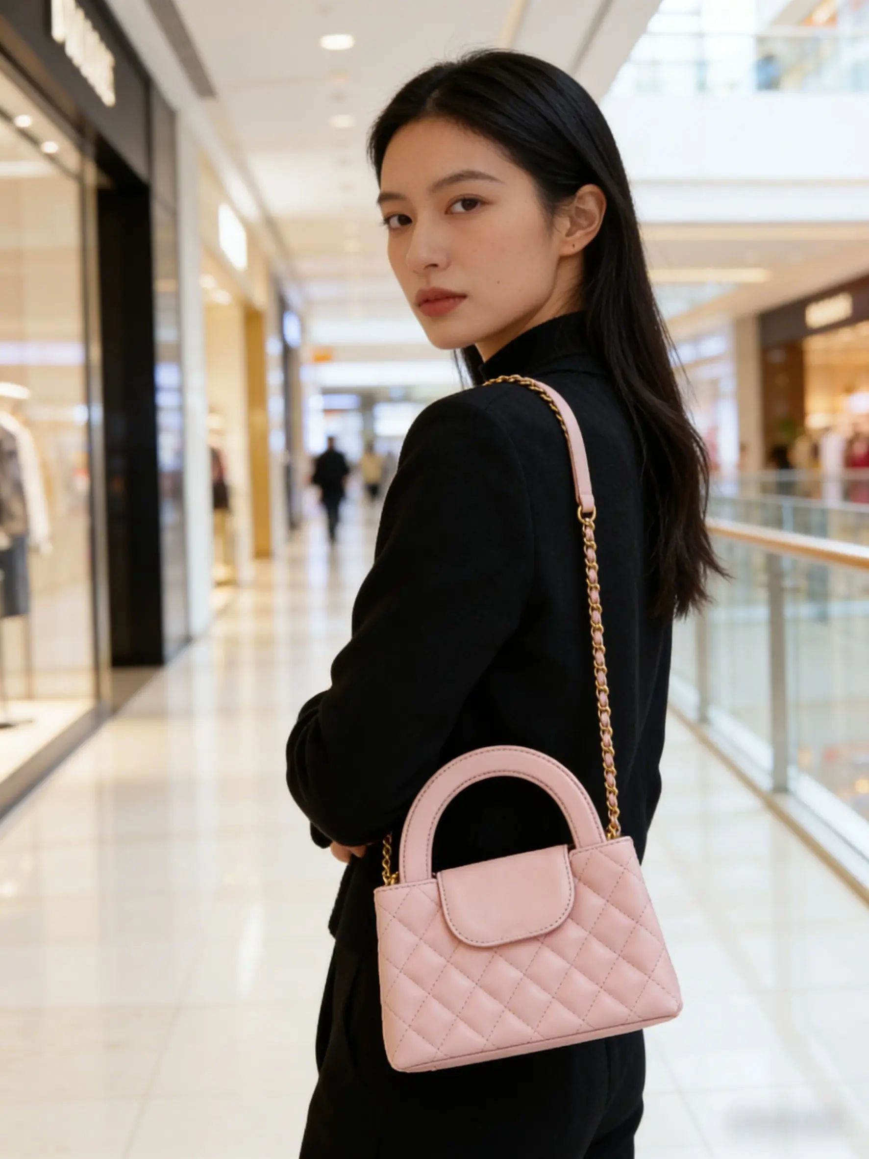 

Женская сумка через плечо из натуральной кожи, многофункциональная сумка в корейском стиле, высококачественная сумка-цепочка, дизайнерская сумка на плечо