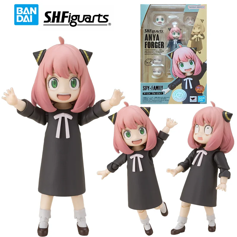 

Bandai Namco S.H.Figuarts SHF Anya Forger Spy X Family 16 см аниме оригинальная фигурка модель игрушка подарок на день рождения коллекция