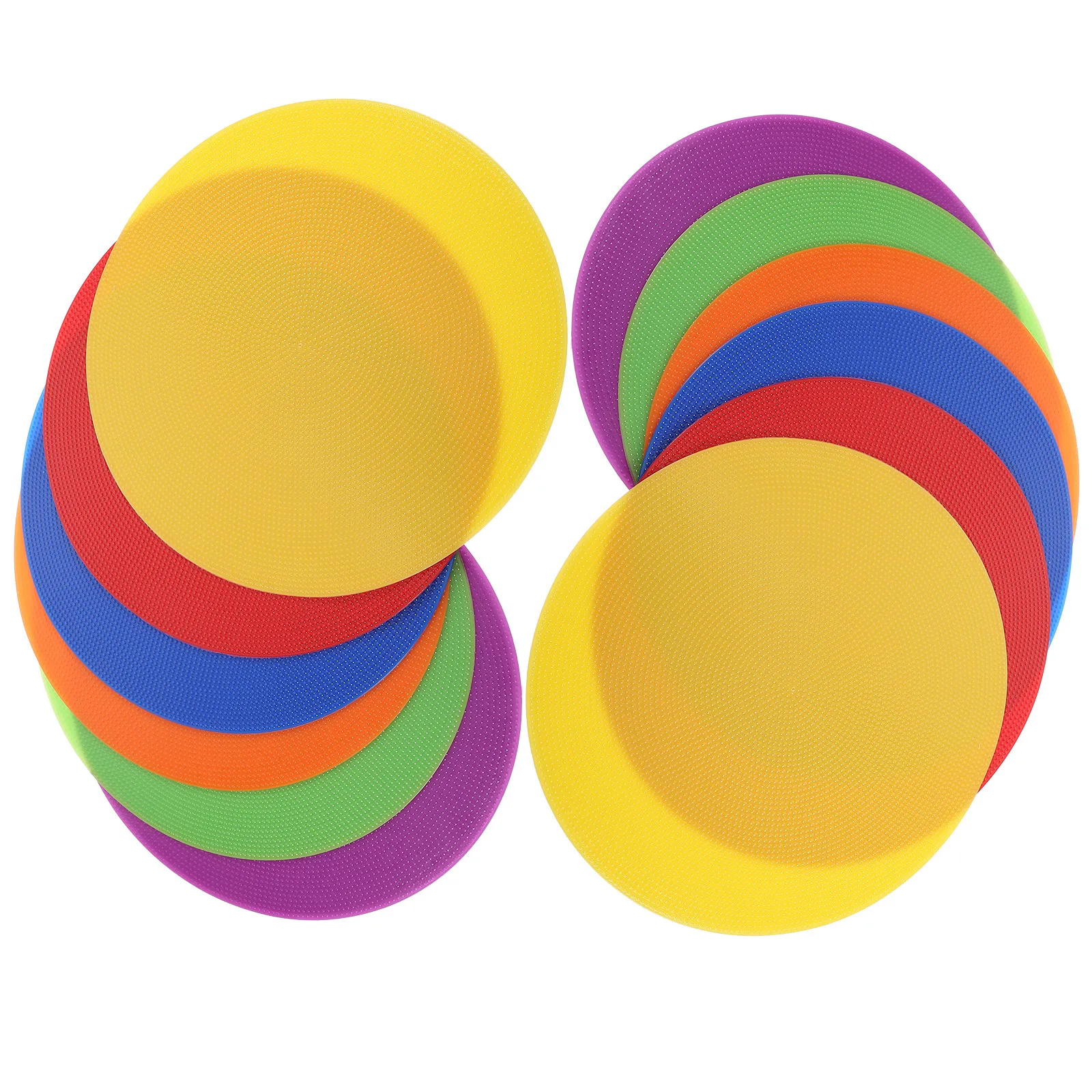 

Набор из 12 тренировочных дисков для футбола: многофункциональные маркерные диски для отработки навыков, упражнений на ловкость и разметки полей