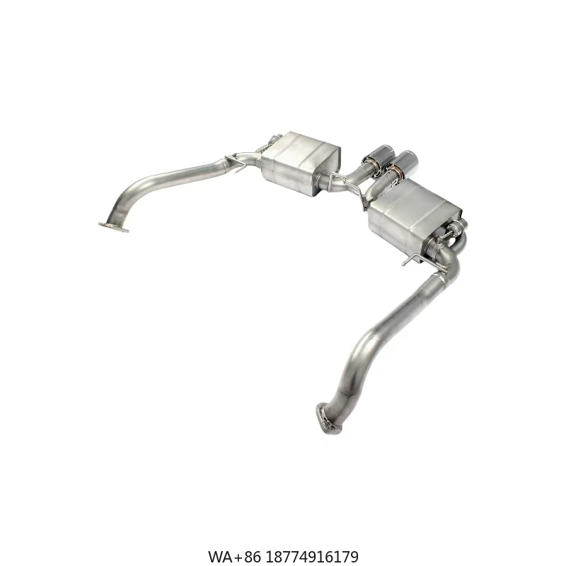 

Высококачественная система Catback для Porsche 718 Boxster 2.0t 2.5t 2007-2014 Sus304, модифицированная выхлопная система с клапаном Valvetronic