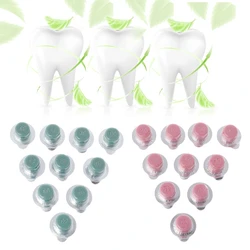 10PCS Dental Tooth Polishing Paste Teeth Whitening Polish Grit Mint Flavor Drop Shipping