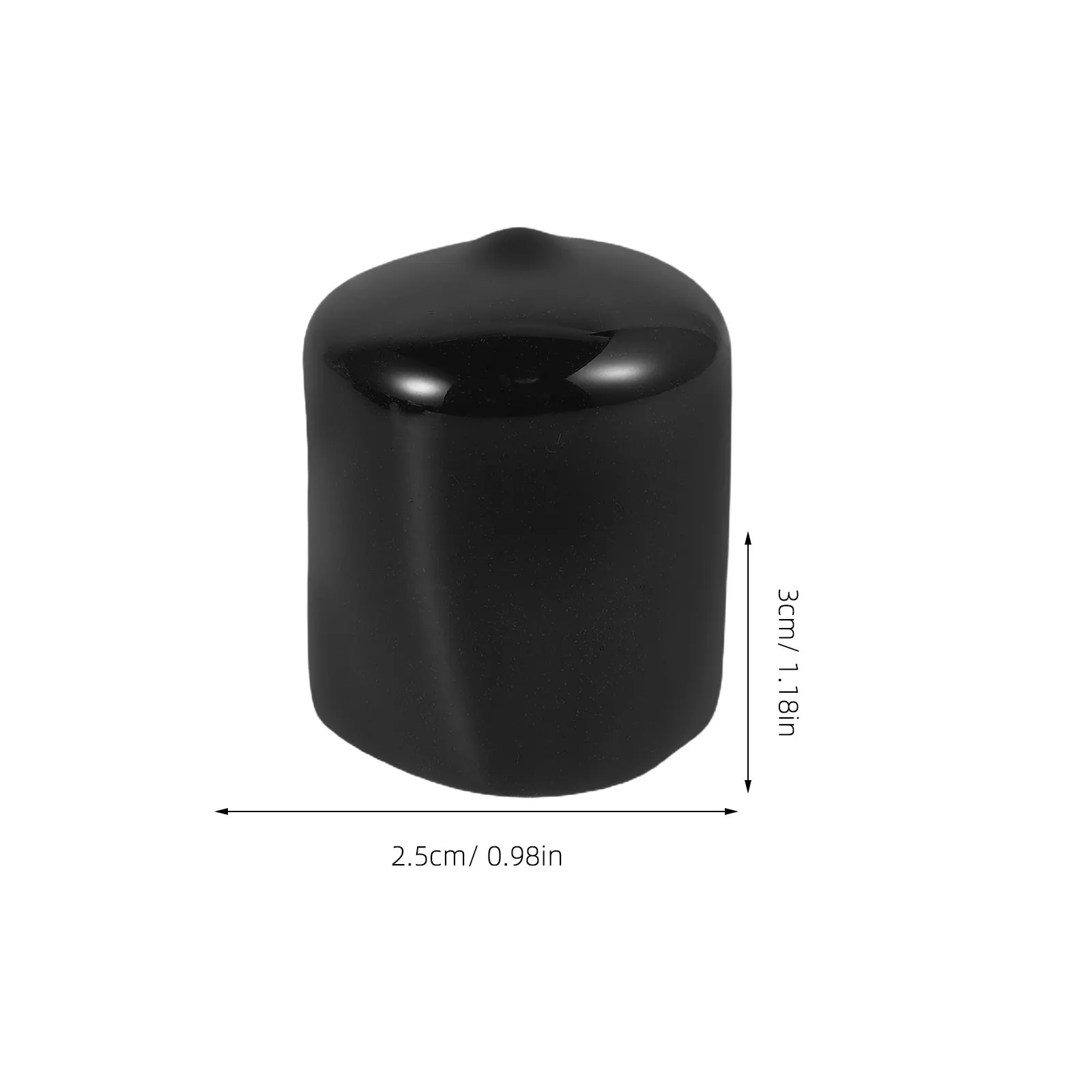 12Pcs Screw Protective Covers Plastic Plug Caps for Pipe Openings Threaded Areas PVC Rubber Material Flexible Sturdy End