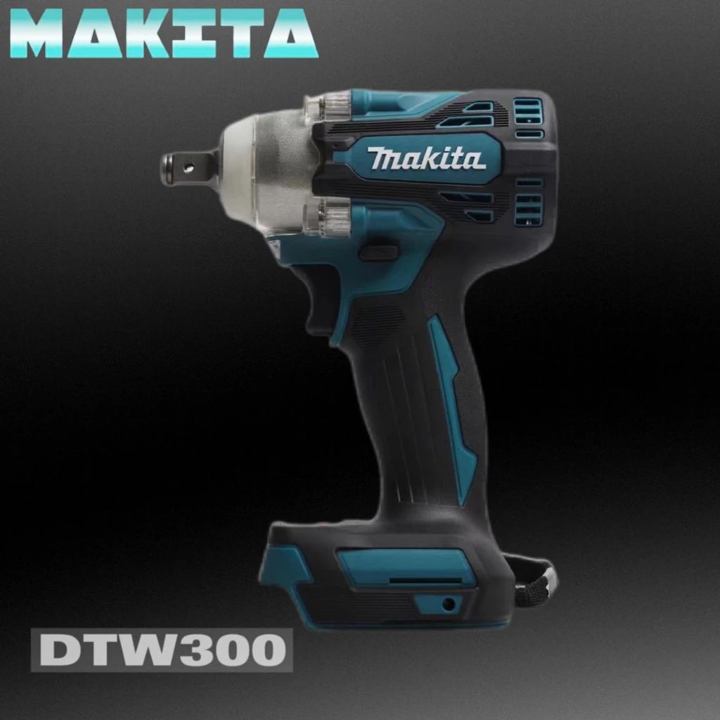 Makita Lithium Electric Wireless drills power tools Impact Wrench Brushless Charging High Torque Auto Repair Tire DTW300