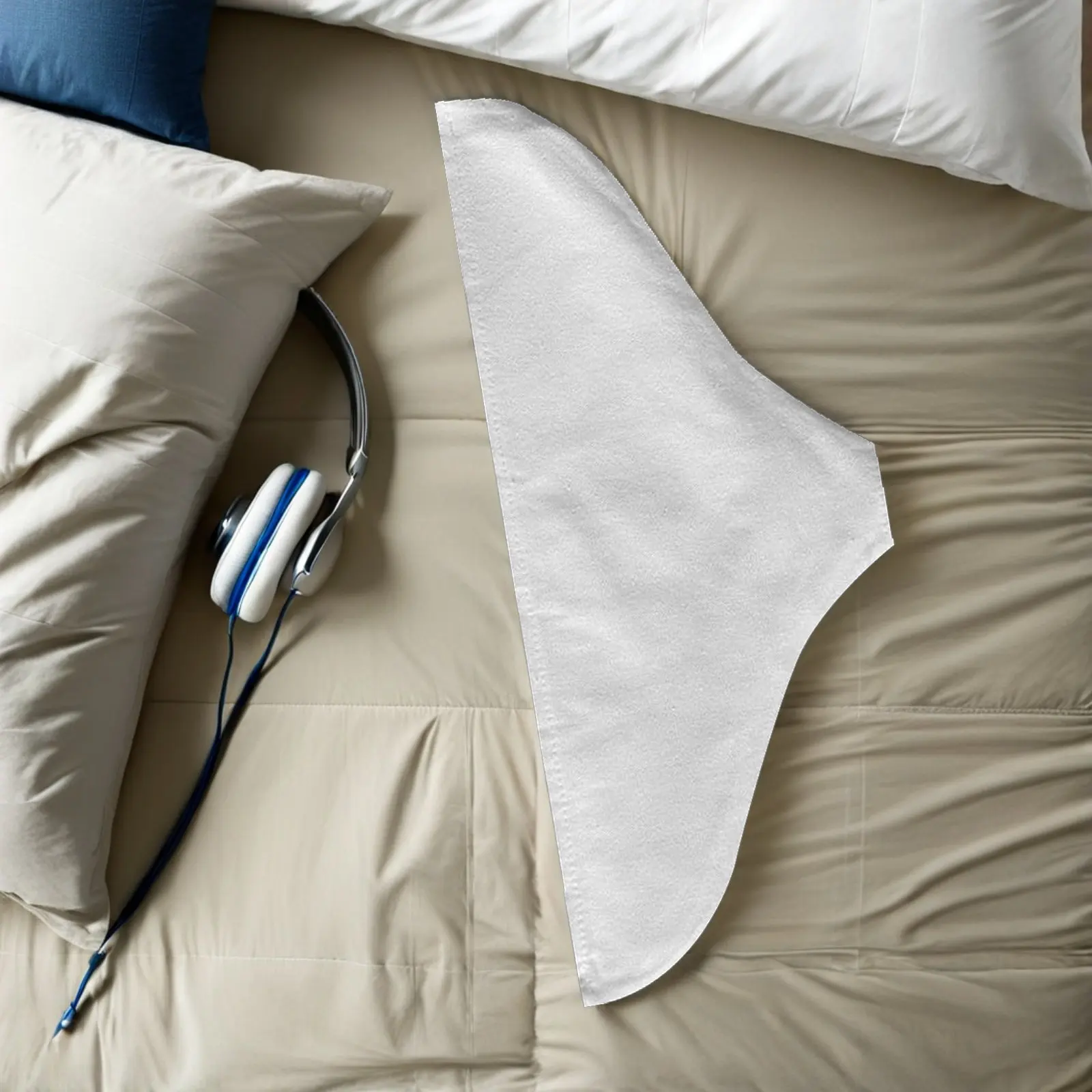 

3Pcs Clothes Hanger Covers Cotton Linen Anti-Slip Washable Protector Guards for Closet Dress Sweater Shirt Storage Supplies