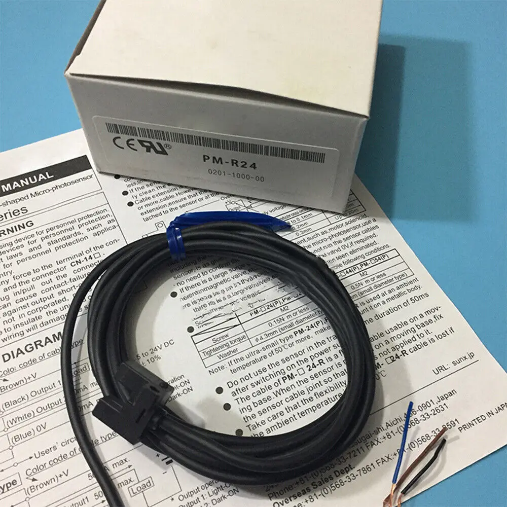 Para Panasonic SUNX PM-R24 PMR24 5pcs Sensor Fotoelétrico