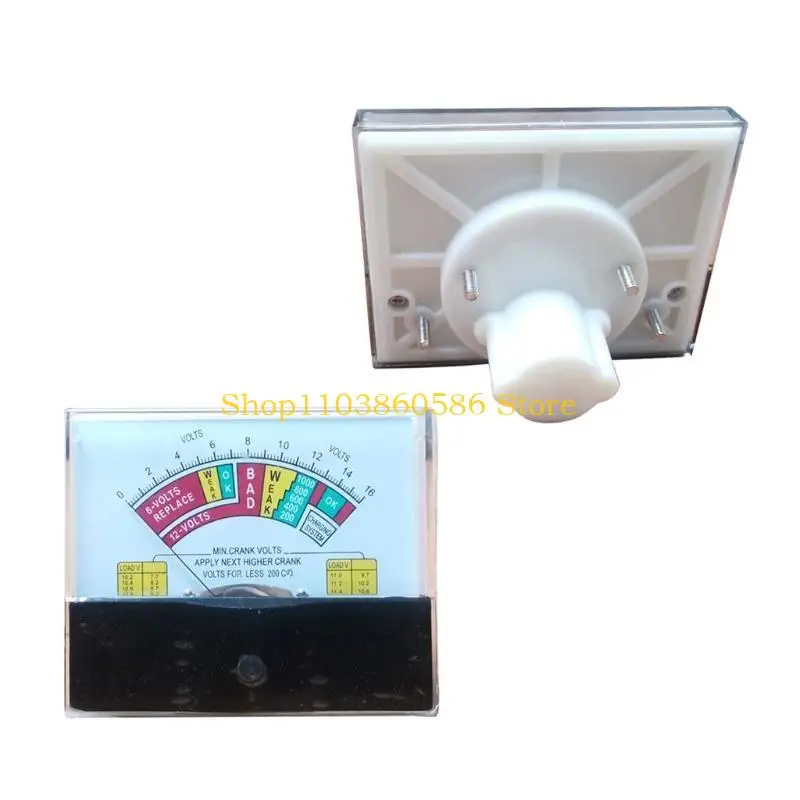 242A Electrician Pointer Type Analog Current Voltmeter Meter Te