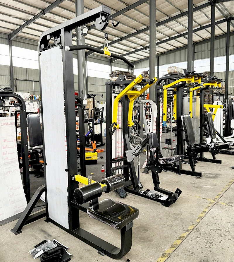 

Factory Price Strength Workout Sports Commercial Gym Fitness Weight Stack Pin Loaded Selectorized Lat Pull Down Machine