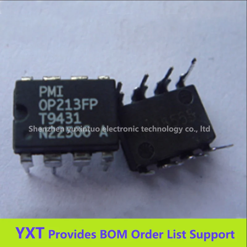 

OP213FPZ OP213FP OP213F inline DIP-8 low-noise dual operational amplifier spot goods
