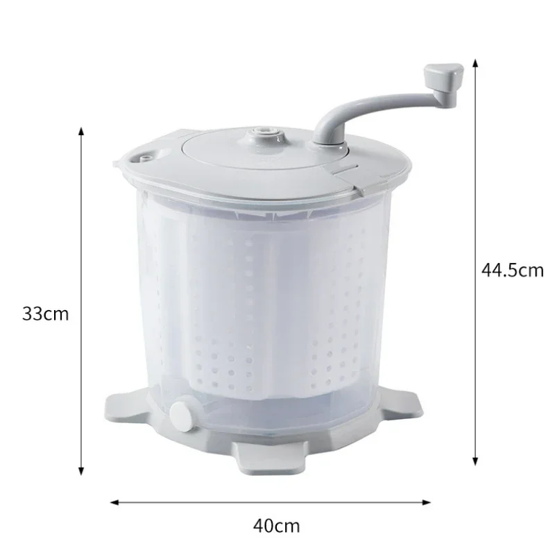 일체형 수동 속옷 세탁기, 탈착식 탈수 바구니, 레이지 미니 세탁기