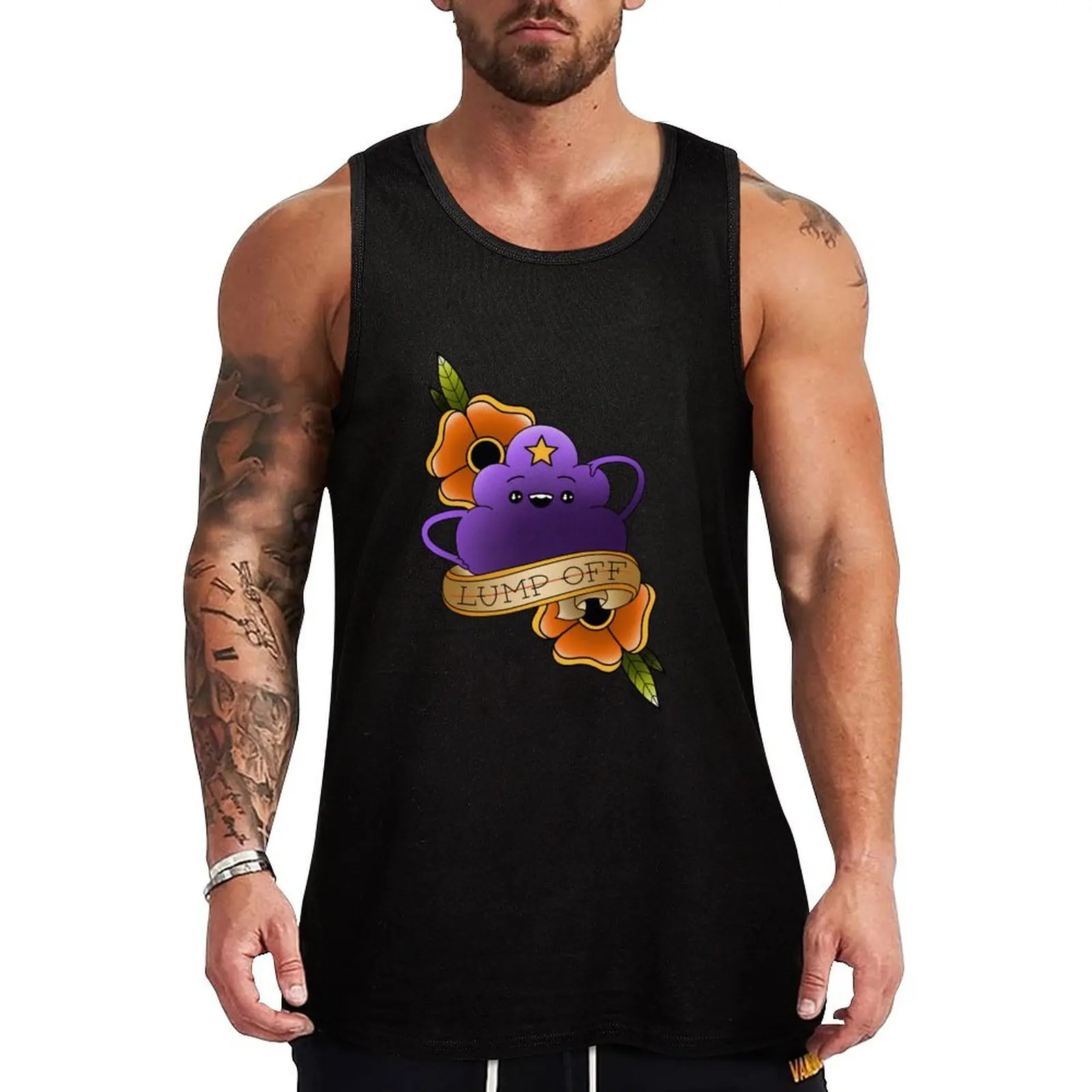 Lumpy Space Princess - Adventure Time Tank Top bodybuilding men clothes Male clothes