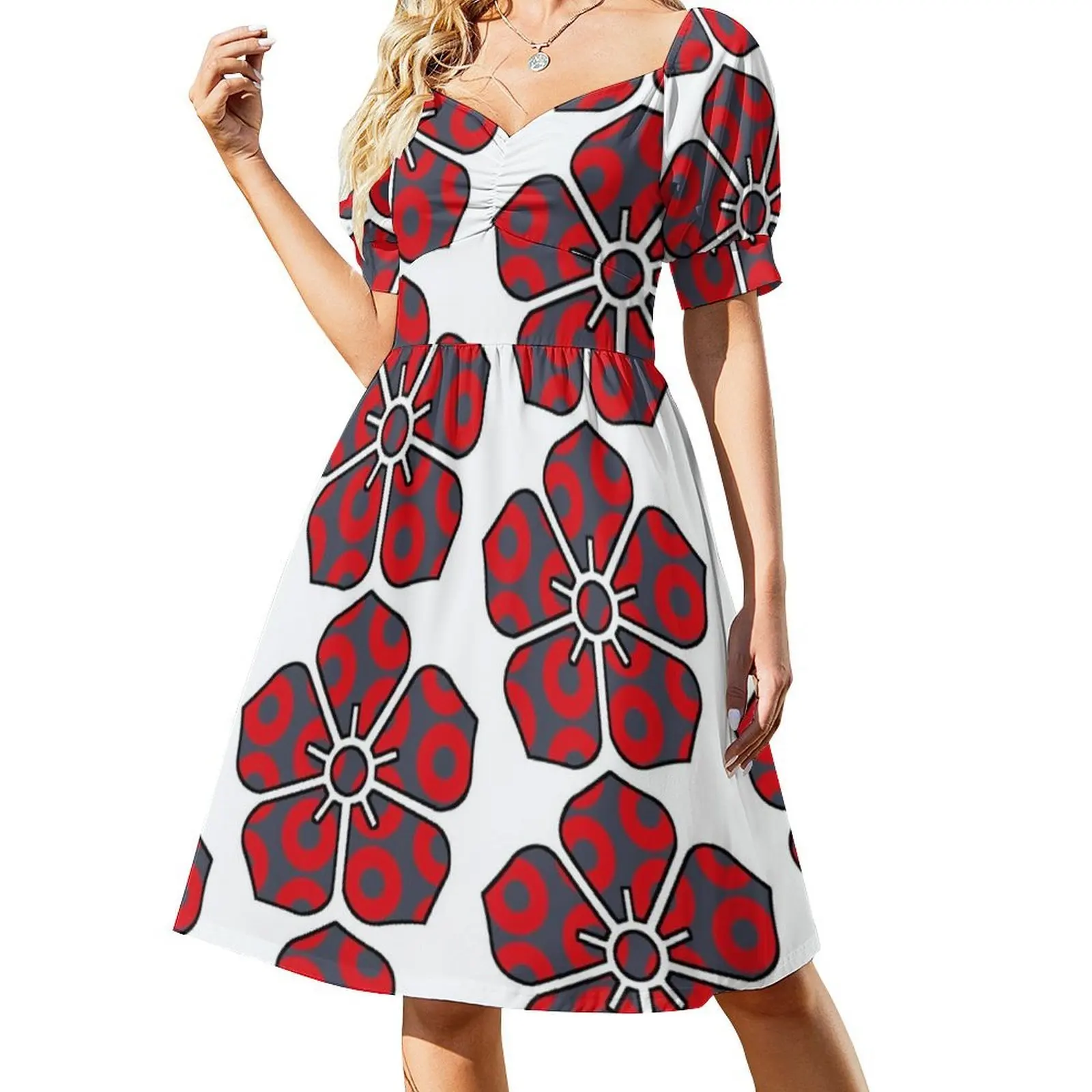 Phish-Tropical Donut Flower Abito senza maniche bohémien Multi-stampa Abito da festa per le vacanze al mare Phish Trey Anastasio Jon Fishman