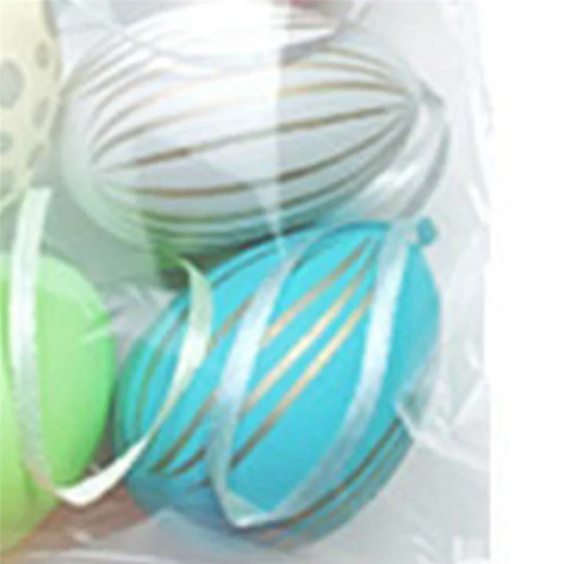 AINY-อีสเตอร์ DIY ไข่ทาสีด้วยมือโรงเรียนอนุบาลระบายสีไข่จำลองระบายสีไข่