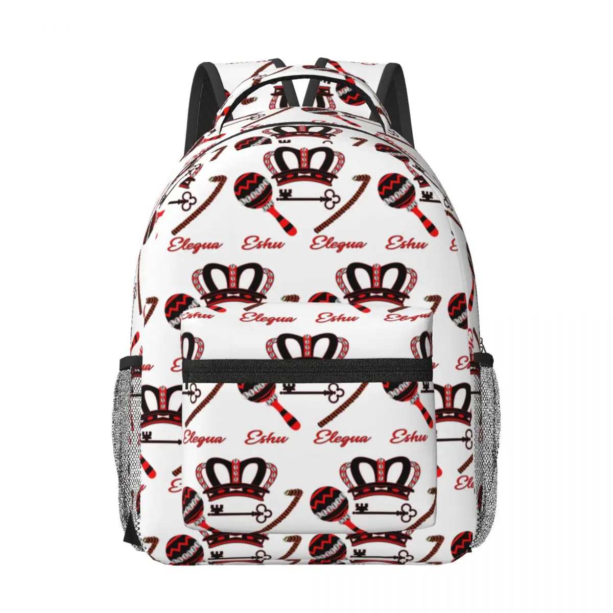 

Eshu Eleggua Crown Woman Backpacks Boys Girls Bookbag Waterproof Children School Bags Portability Travel Rucksack Shoulder Bag