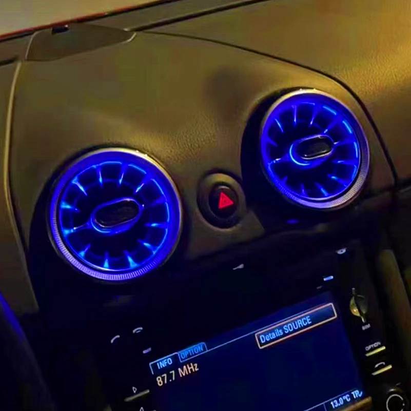 The Front Air Conditioning Vent Inside the Car Is Suitable for the 2006-2012 Porsche Boxster Cayman 987 Air Conditioning Vent LE - view 4