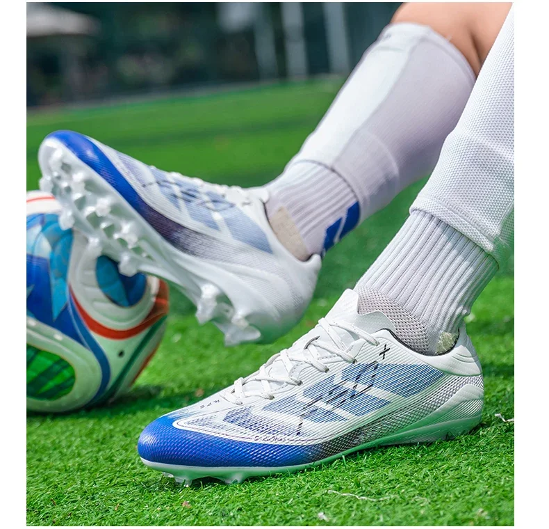 Neue Herren Fußballschuhe Match Sneakers Rutschfeste Fußballschuhe für Rasen Outdoor-Sport Trainingsschuhe Professionelle Ultraleichte Unisex-Schuhe – Detail 17