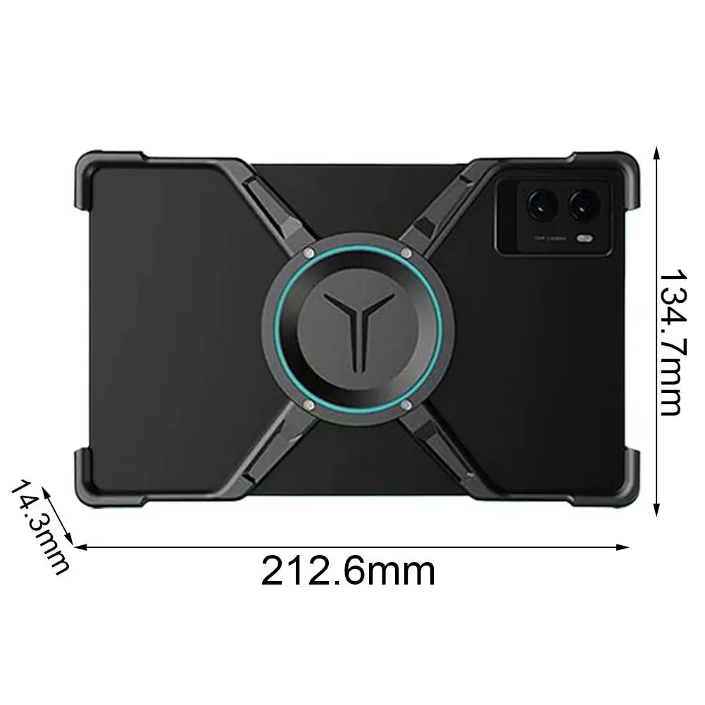 Bumper Case For Legion Y700 3rd Generation Metal Armor Lightweight Hard Shell Protective Case with Corner Protection Aluminum