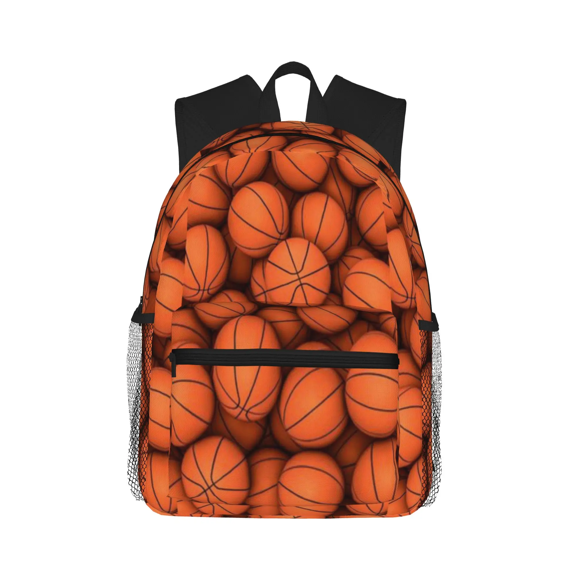

Basketballs Casual Backpack for Students and Adults Bags