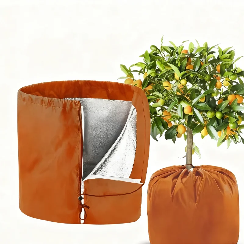 

Winter Reusable Plant Cover Protection Bags Outdoor Garden Trees Potted Plant Protector Oxford Cloth Anti Freeze Warm Cover