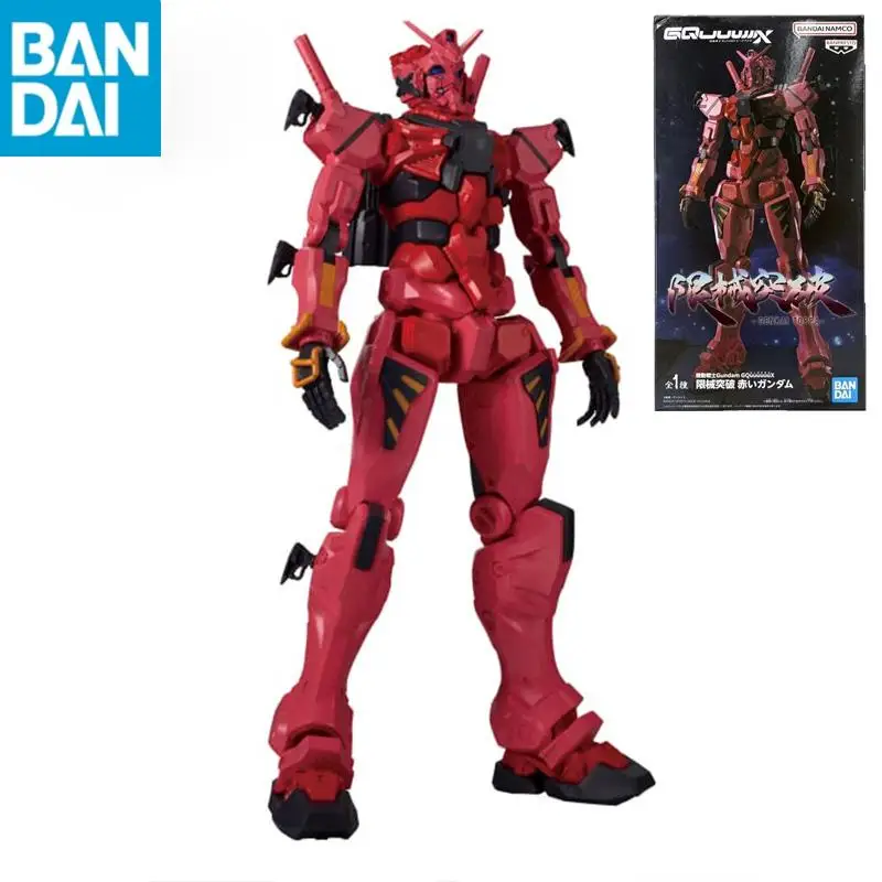 

In Stock Original Genuine BANDAI NAMCO BANPRESTO Mobile Suit Gundam GQuuuuuuX GENKAI TOPPA gMS-a Red Gundam 28cm model toy gift