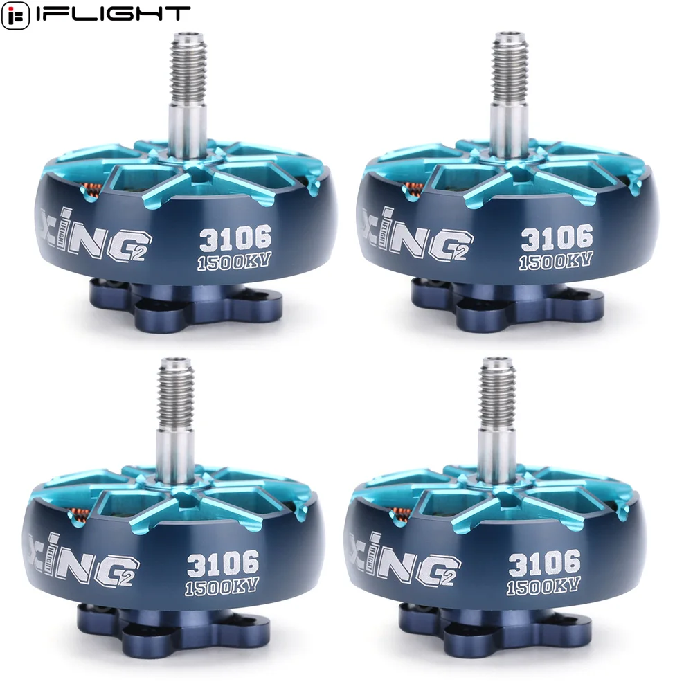 

iFlight XING2 3106 1500KV 1200KV 4-6S FPV Motor Unibell with 5mm Shaft for RC FPV Racing Freestyle Long Range LR7 LR8 LR9 Drone