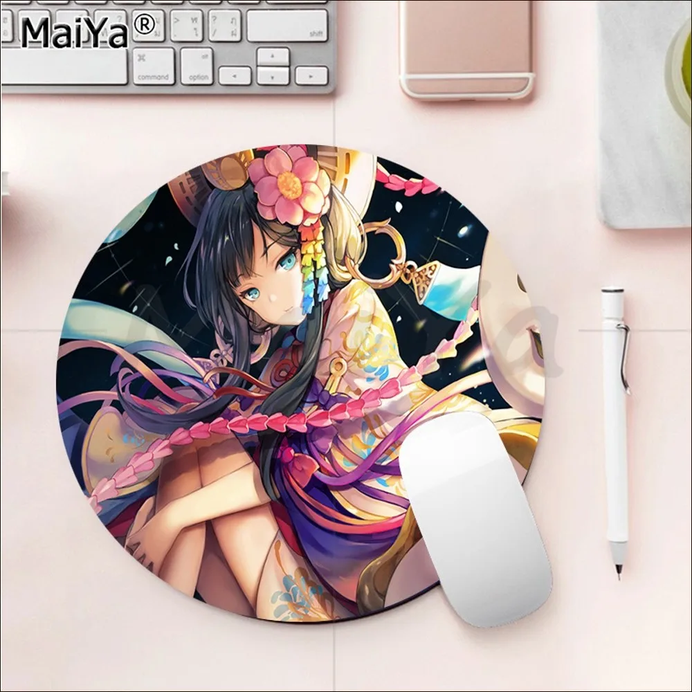 Onmyoji Gaming Mousepad Rubber Small Speed Version Game Computer Keyboard Office Table Mat PC Laptop Mouse Mat Writing Desk Mats