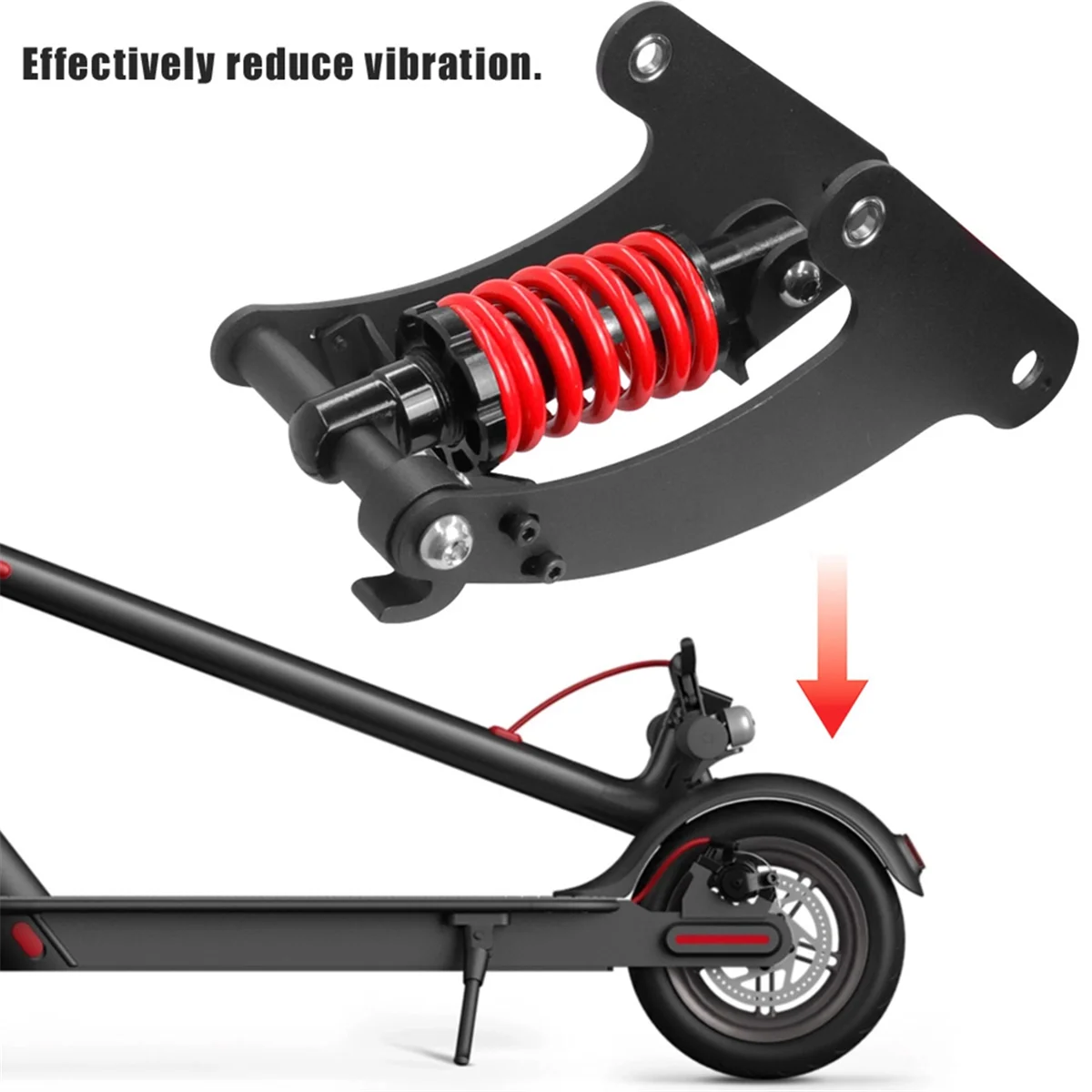 

Electric Scooter Rear Suspension Kit for Xiaomi M365/1S E- Scooter Rear Shock Absorber Shock Absorption AccessoriesJAS