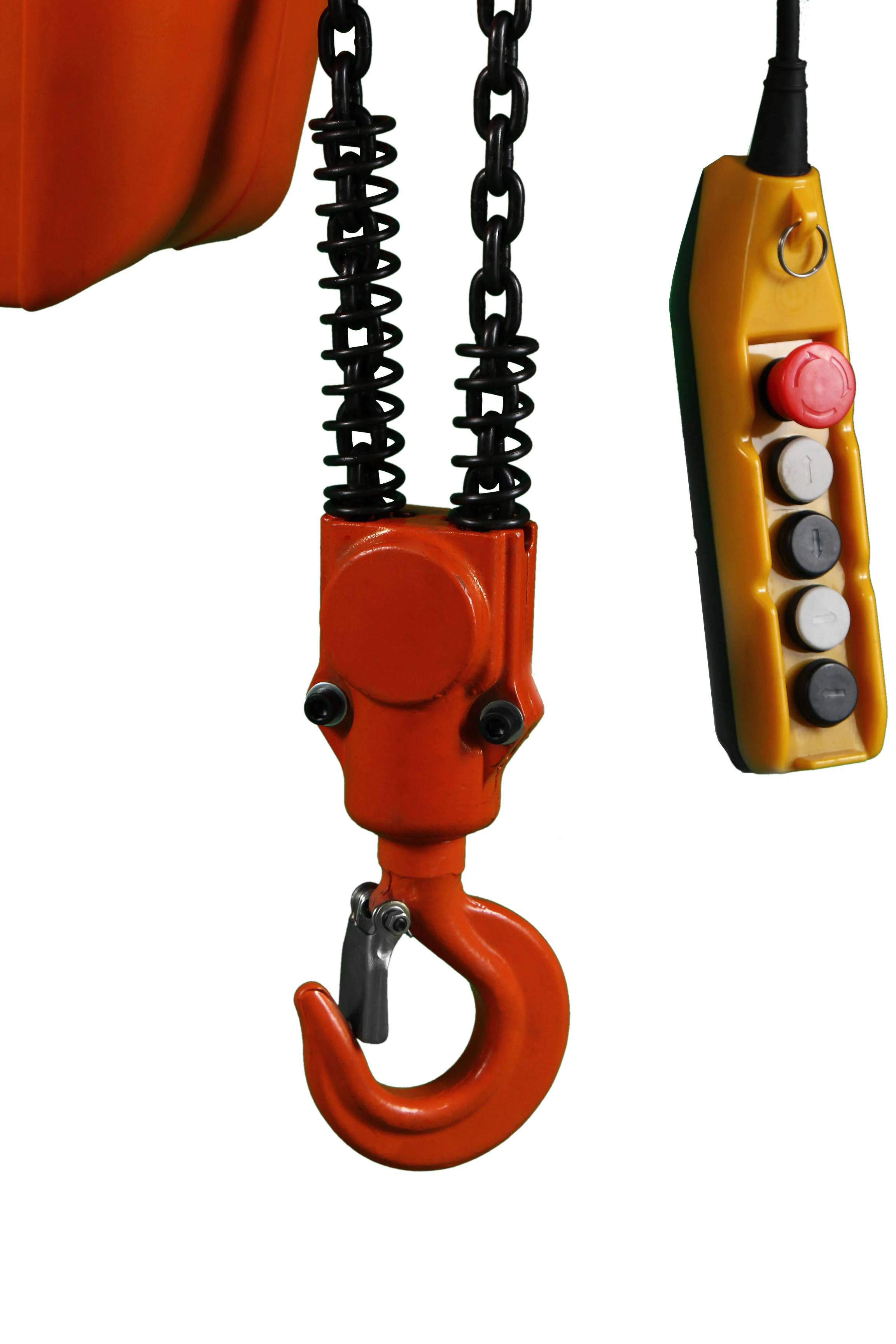 1TON 6M Lift 3-Phase Wire Rope Electric Hoist with Trolley HHDD-K1 5