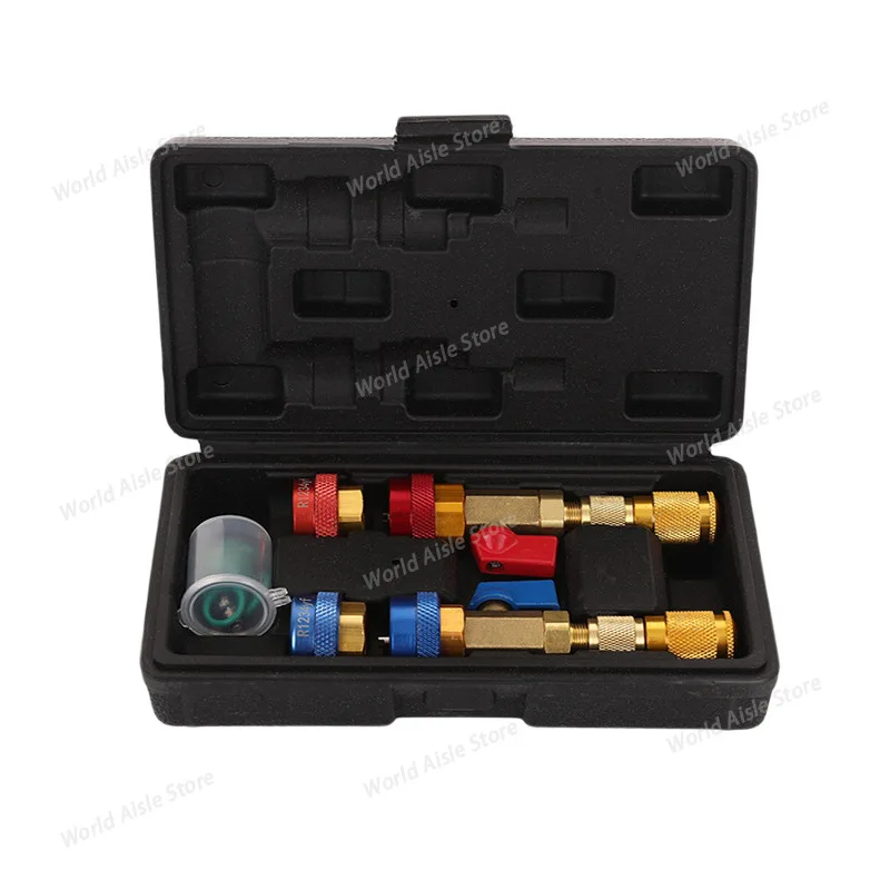 

Ключ сердечника клапана переменного тока для ремонта автомобилей кондиционера — не требуется разряд хладагента, совместимый инструмент R134a