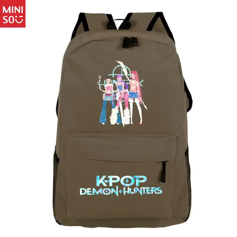 حقيبة ظهر مدرسية كورية من مينيسو، حقيبة كرتونية ذات سعة كبيرة للطلاب #6