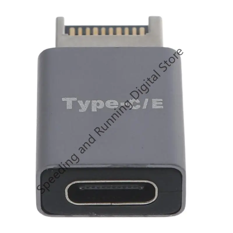 USB Front Panel Header Type E to USB C Type C Expansion Cable Adapter Connector for Desktop Computer Motherboard Plug