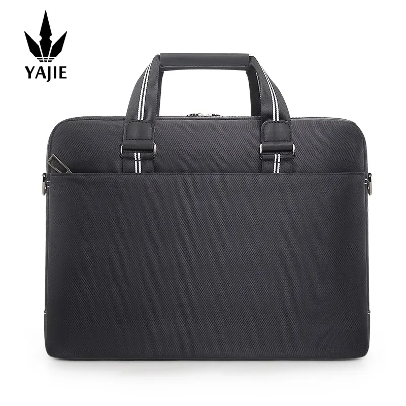 Große Kapazität Aktentasche Tasche Männer Business-Tasche 15.6 "Laptop-Tasche Umhängetaschen Leinwand Handtaschen Notebook-Tasche Umhängetaschen