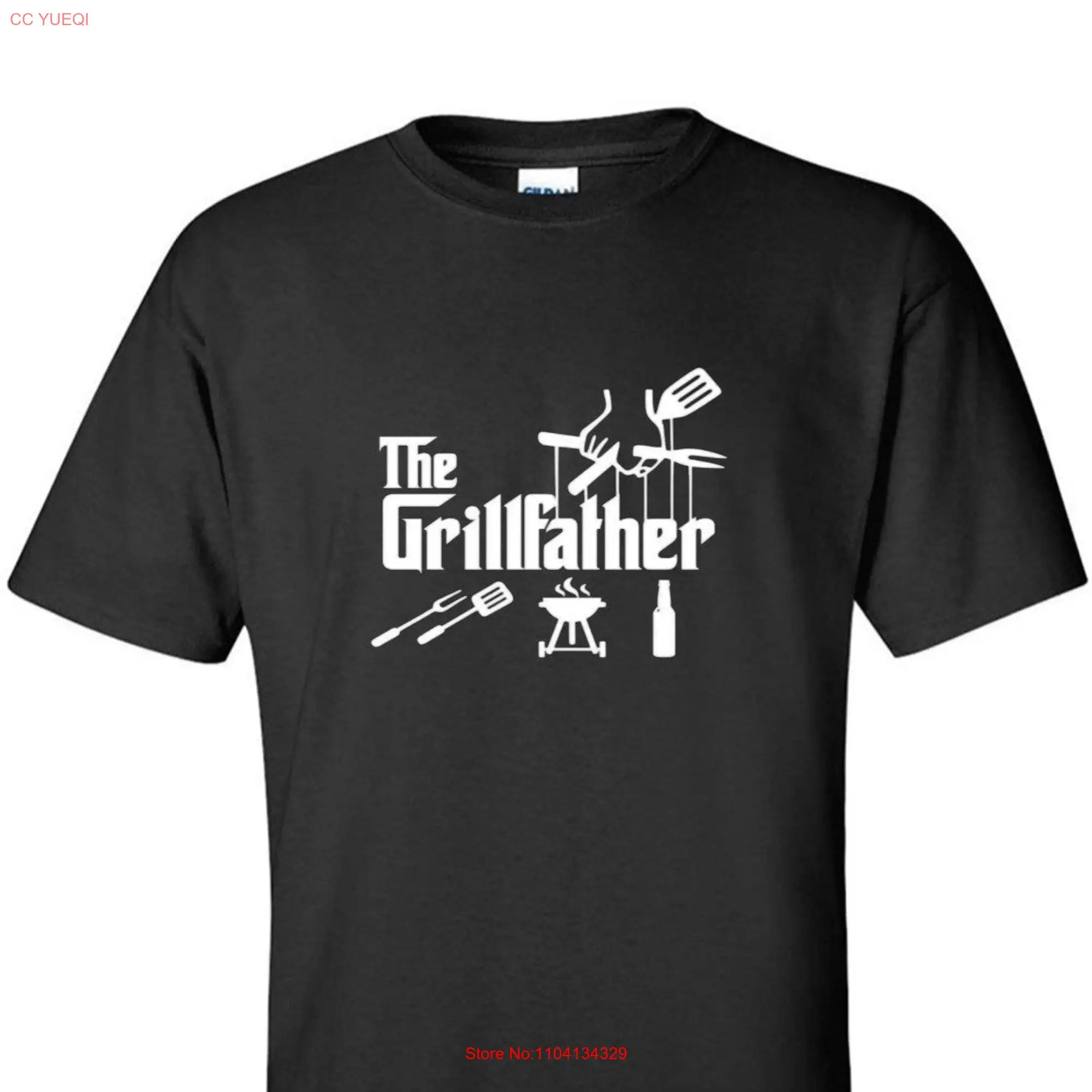 The GrillFather T Shirt long or short sleeves