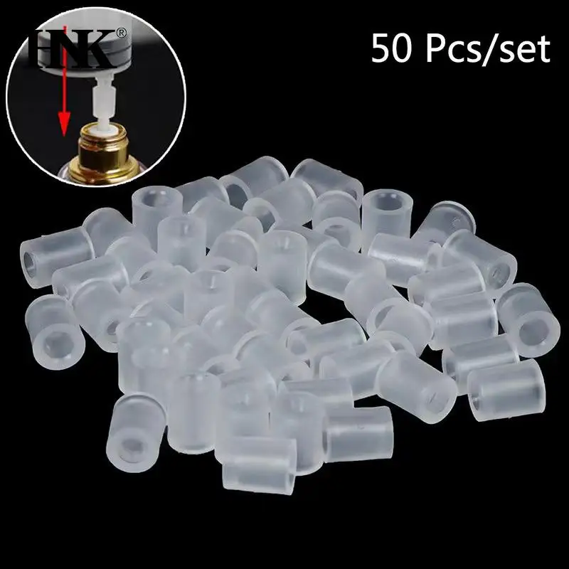 50Pcs/pack Mini Refillable Perfume Converter Perfume Dispenser Portable Refill Tool Perfume Dispenser Syringe Special Needle