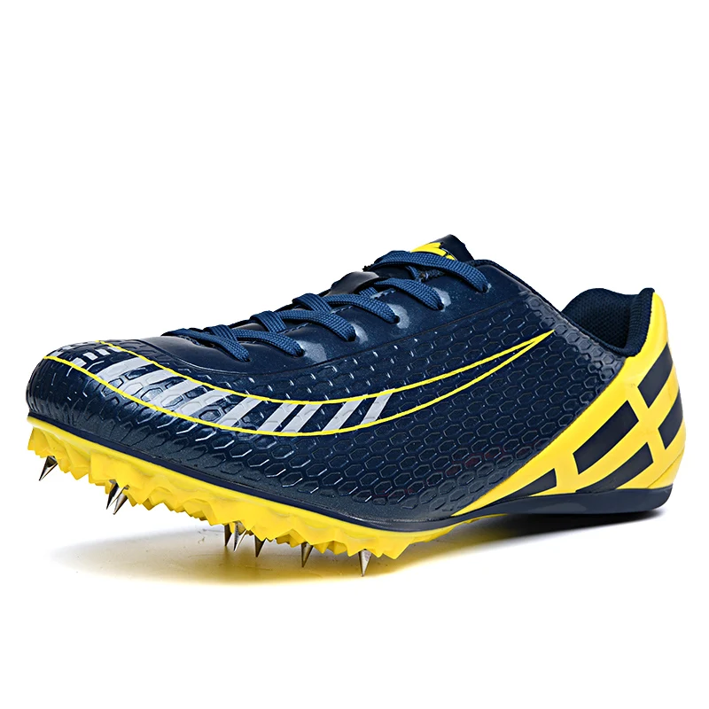 Men Track Field Shoes Women Spikes Sneakers Athlete Running Training Lightweight Racing Match Spike Sport Shoes Size 35-45