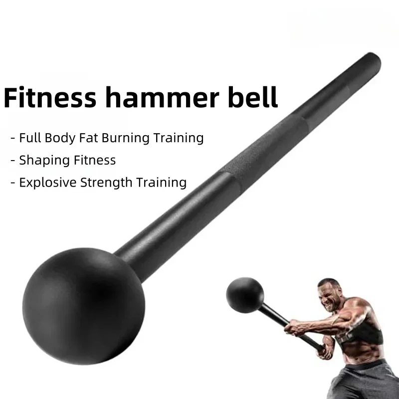 Round Head Hammer  Power Fitness Hammer Bell Wrist arm Strength Training Forearm exercises boxing equipment
