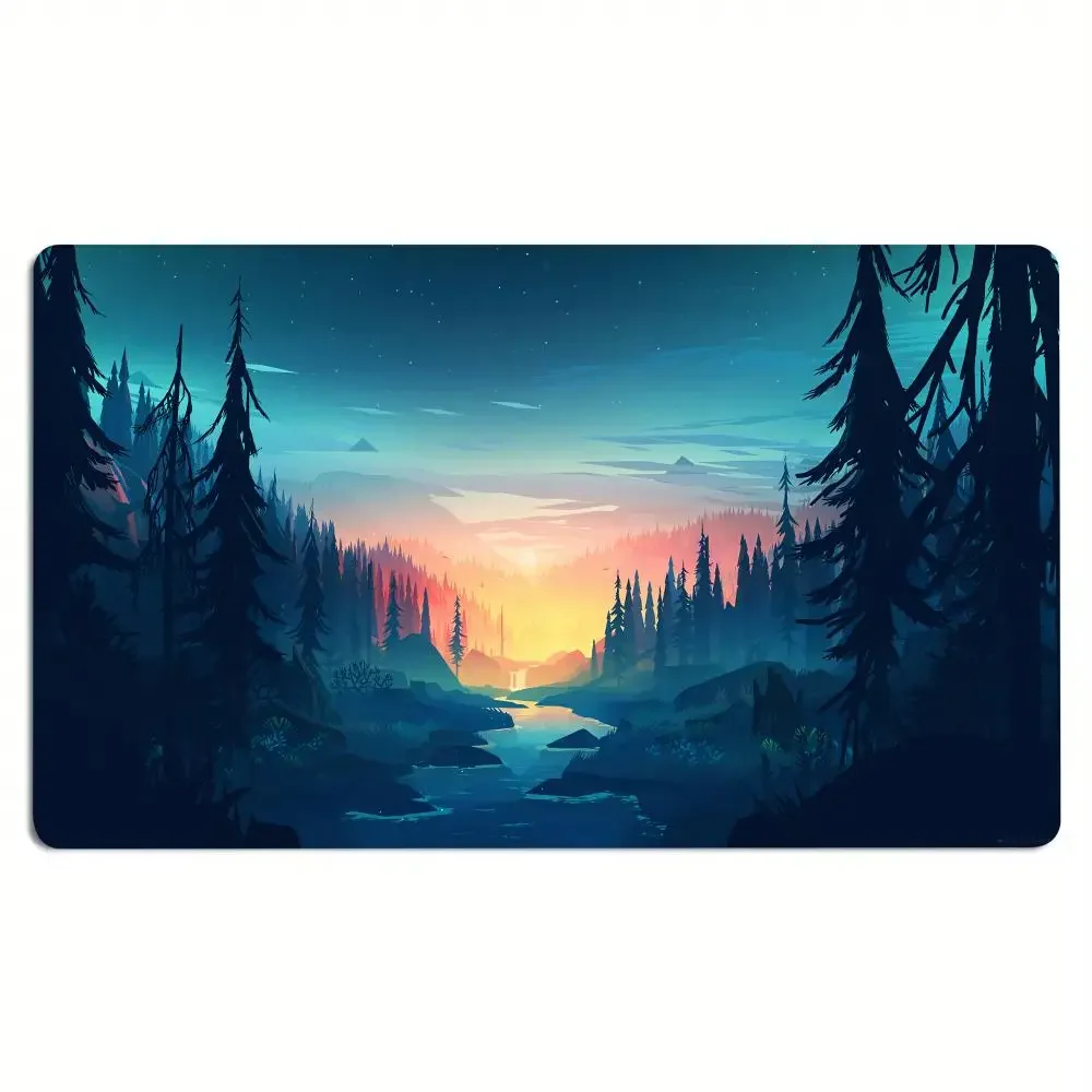 

35x60cm XXL Magic Game Mat TCG CCG Trading Card Table Playmat Rule Area Rubber Mouse Pad for Party Gamer PC Accessory Laptop Rug