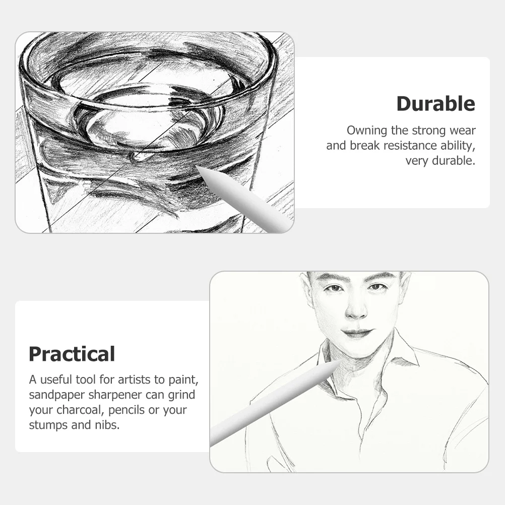 1 مجموعة ورقة رسم مسح مجموعة أداة رسم مقاومة للفنانين رسم مزج لطخة محو أداة المدرسة الفصول الدراسية #5