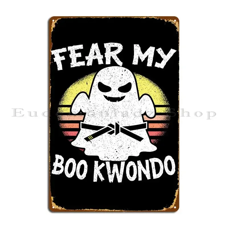 Fear Of My Bookwondo Metal Plaque Poster Cinema Customize Mural Designer Living Room Tin Sign Poster