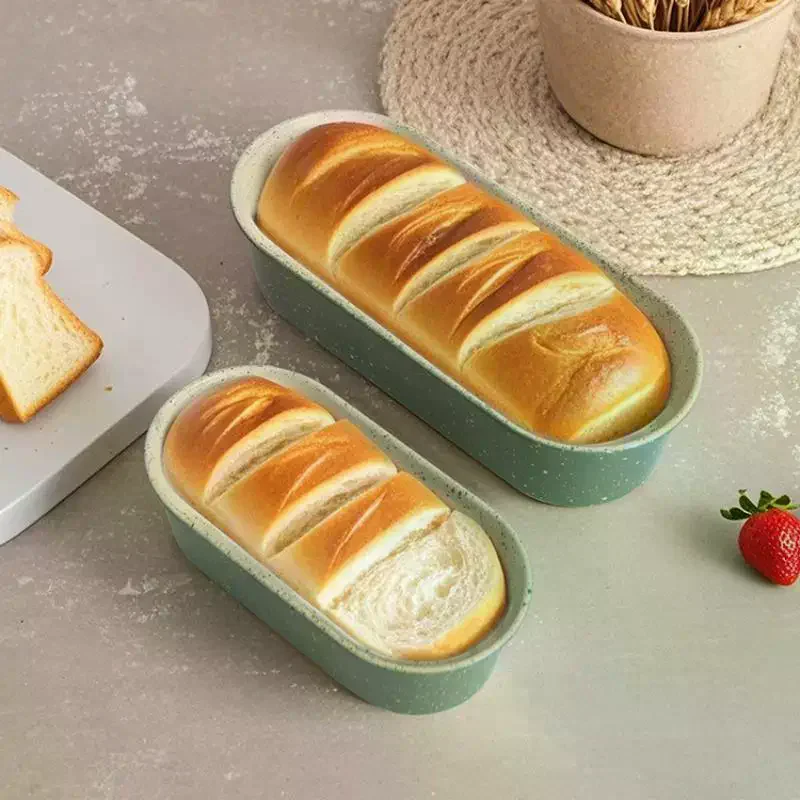 Bath Shape Rectangular Carbon Steel Bread Pan Mold Toast Bread Molds Cake Trays Long Square Cake Mould Bakeware Non-stick Baking