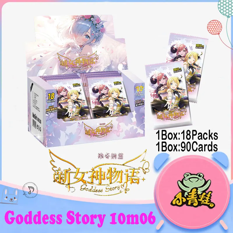 

2024 Newest Choice Goddess Story NS-10m06 Collection Card Cute Anime Waifu Booster Box ACG CCG TCG Doujin Toys And Hobbies Gift