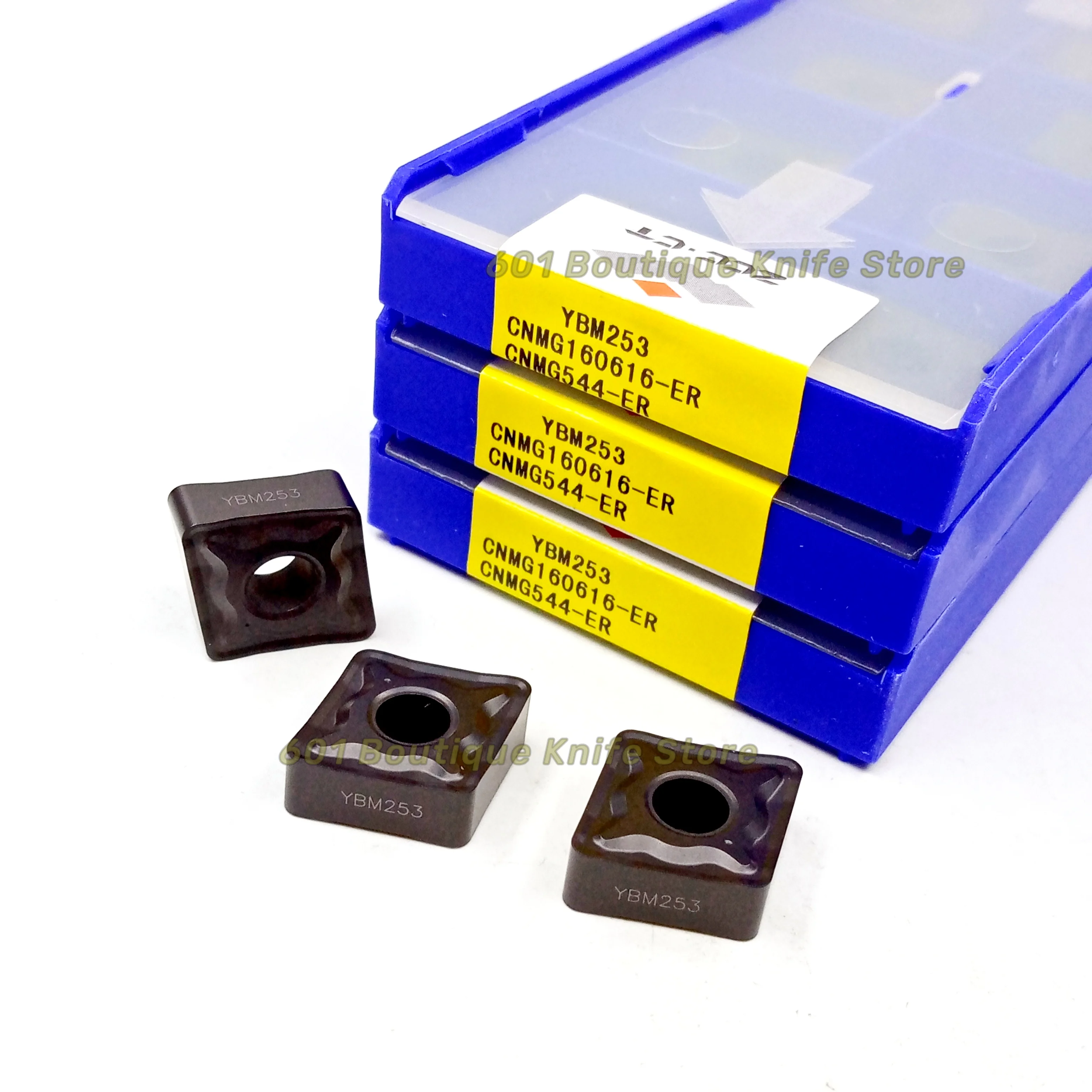 

100% Original ZCCCT CNMG160616-ER YBM253 Carbide Inserts CNMG 160616 Lathe Cutter CNC Turning Tools