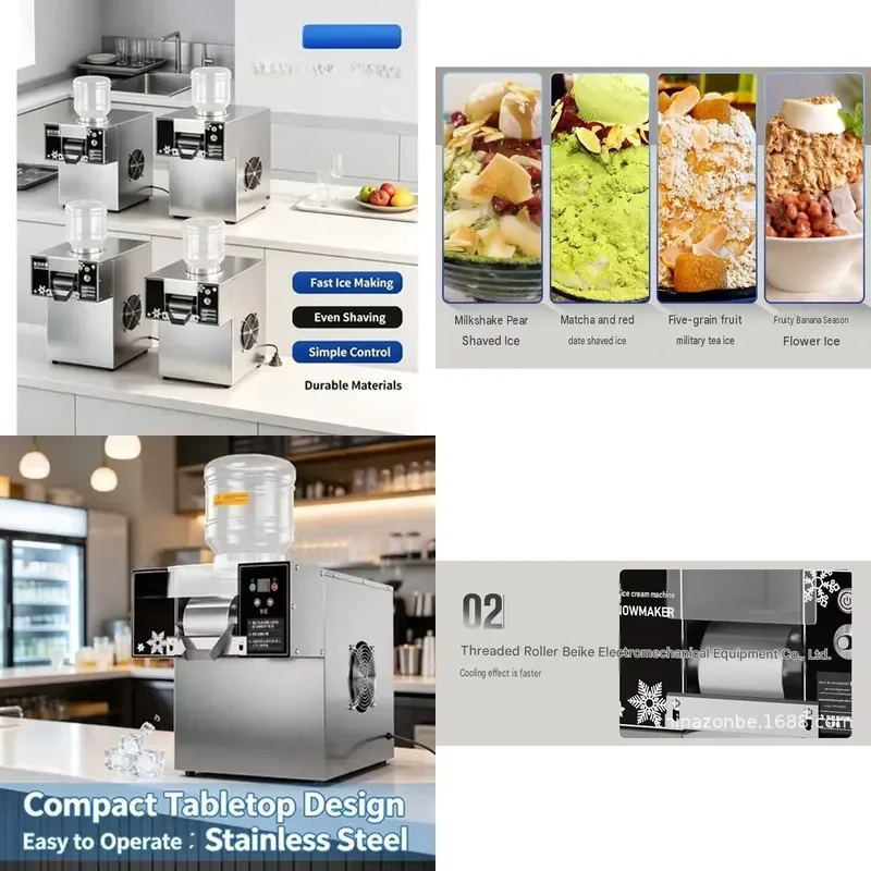 2026Hot Electric Heavy-Duty Commercial Blender Durable Food Processor High-Speed Blades Adjustable Speed Settings