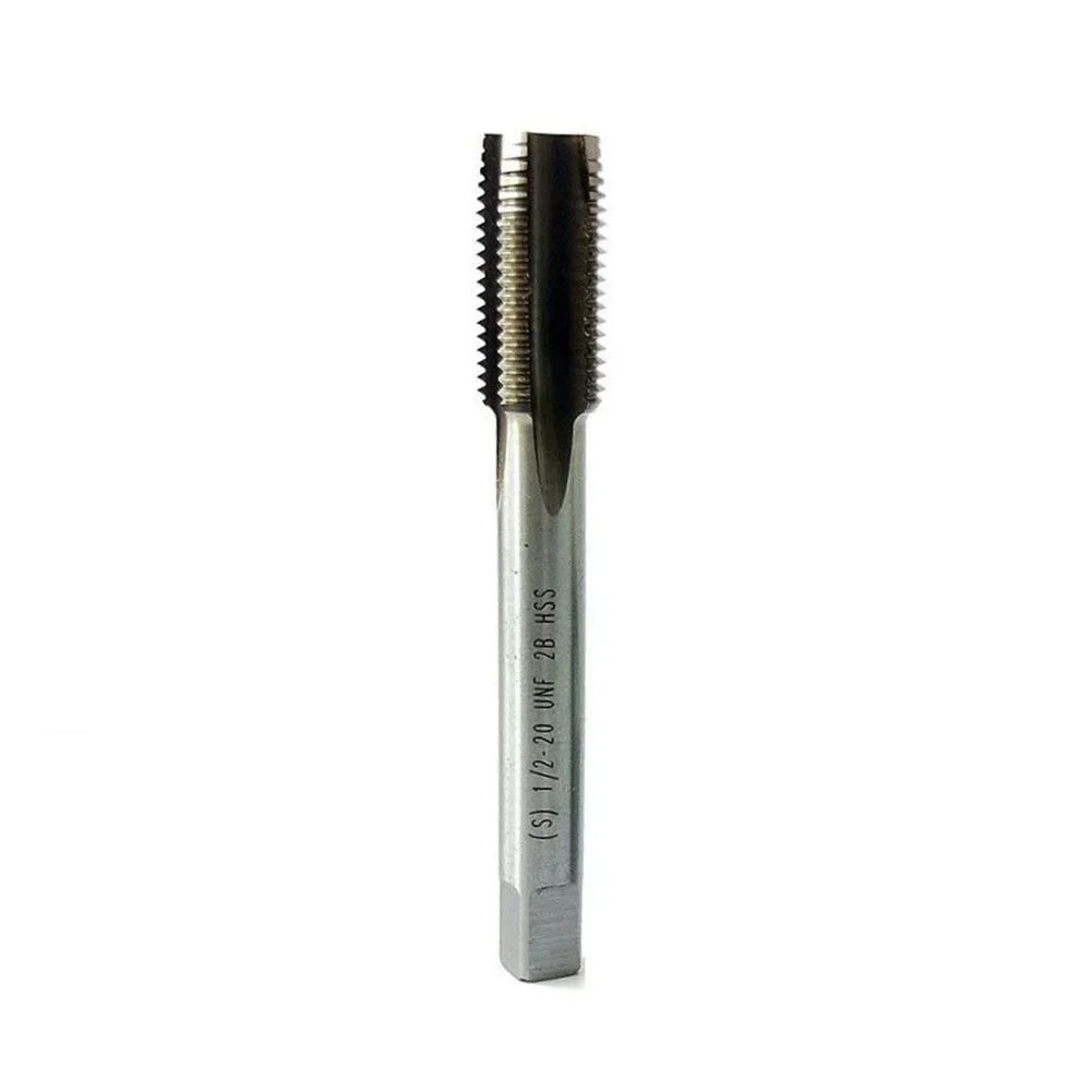 Tarauds à vis pour machine UNF, pas de filetage à droite HSS, outils de coupe 1/2 "-20, foret à tarauder 84mm, traitement des trous en acier allié, 1/2-20